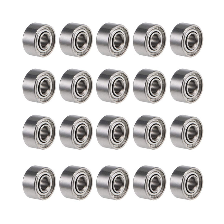 681XZZ Deep Groove Ball Bearings 1.5mm Inner Dia 4mm OD 2mm Bore Double Shielded Chrome Steel Z2 20pcs