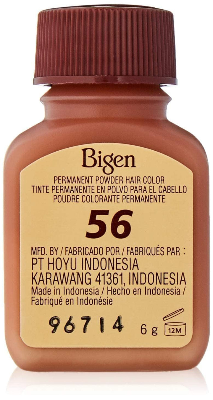 Hair Color Powder #56 Rich Medium Brown - 1 pc,(Hoyu)