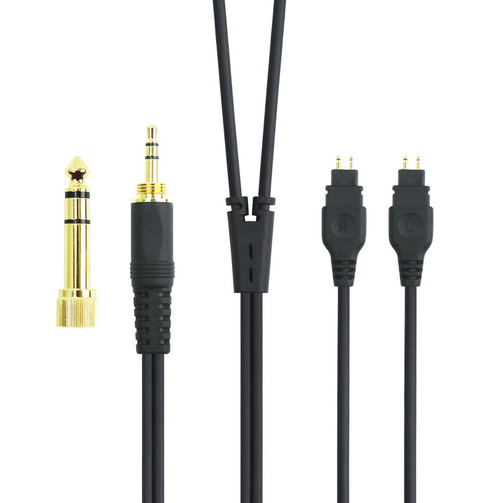 Replacement Audio Upgrade Cable Compatible with Sennheiser HD650, HD600, HD580, HD660S, HD58X, HD565, HD545, HD535, HD525, HD265, Massdrop HD6XX Headphones 1.2meters/4feet