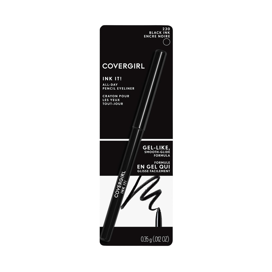 CoverGirl 230 Ink It By Perfect Point Plus Eyeliner, Black Ink, 0.006 Ounce