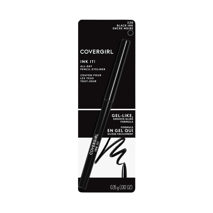 CoverGirl 230 Ink It By Perfect Point Plus Eyeliner, Black Ink, 0.006 Ounce