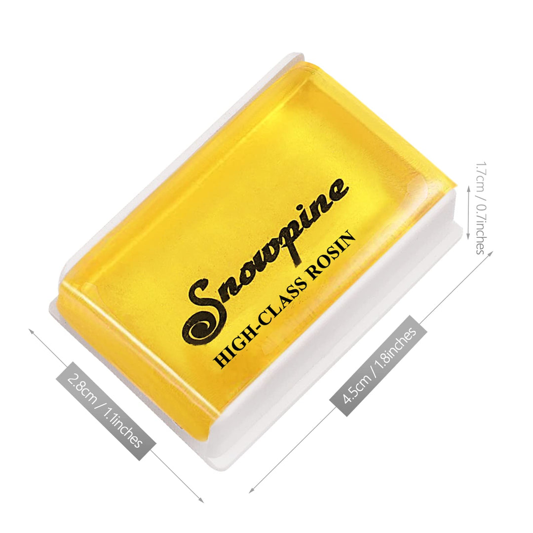 2 Pack Violin Rosin, Light Low Dust Rosin, Rosin for Violin Bow, Rosin Violin for Violin Viola Cello Bowed String