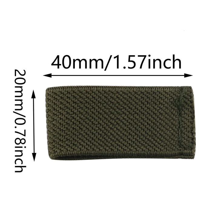Belt Keeper 6PCS 3Colors Web Belt Elastic Loop Keepers Retainers for 3.5-4cm Wide Belts