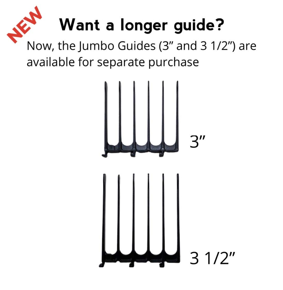 Scissor Clipper Over Comb - Barber Home Haircutting Guide Set (Classic Set, Gray)