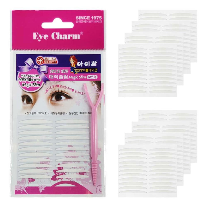 Double Eyelid Tape Hooded Eye Lift – Droopy Eyelid Lifter Eye Lid Strips for Hooded Eyes (Double Sided 3mm 176p)
