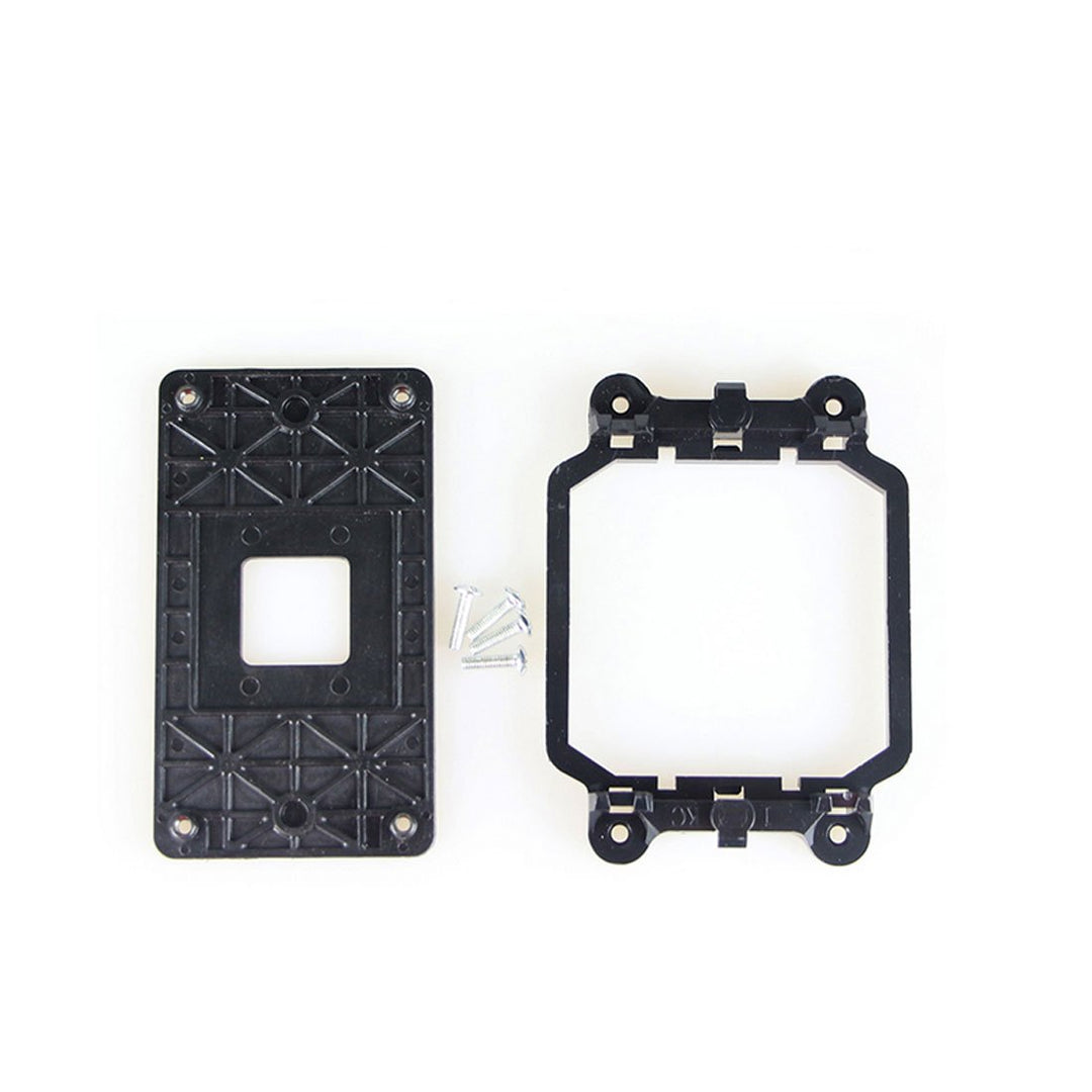 a13121900ux0265 a13121900ux0265 AMD Plastic CPU Fan Stand Bracket Base Black with Four Screws for AM2 AM3 Socket, Plastic