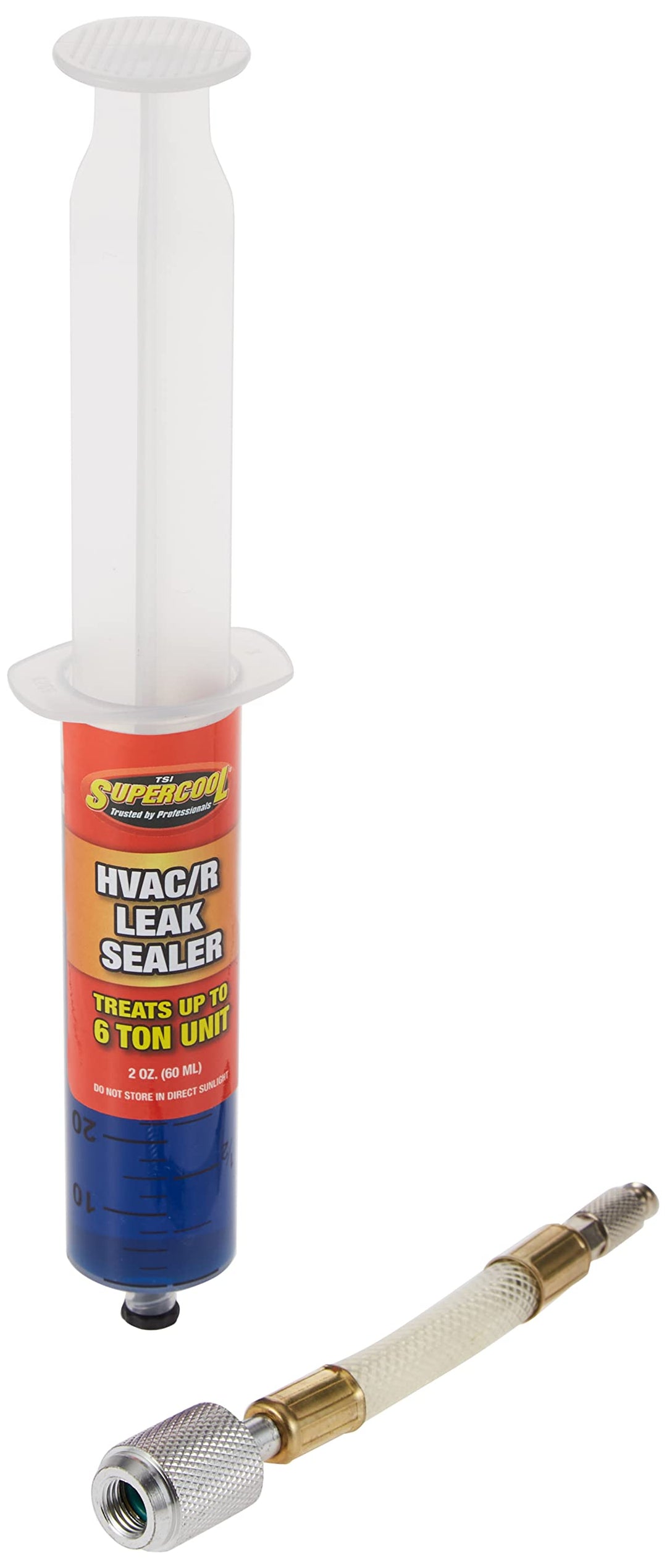 28399 HVAC Leak Stop Syringe with Application Hose, 2 fl. oz. (60 mL)
