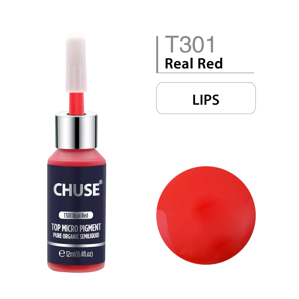 PMU Lip Pigments 0.4oz/12ml (T301 Real Red)