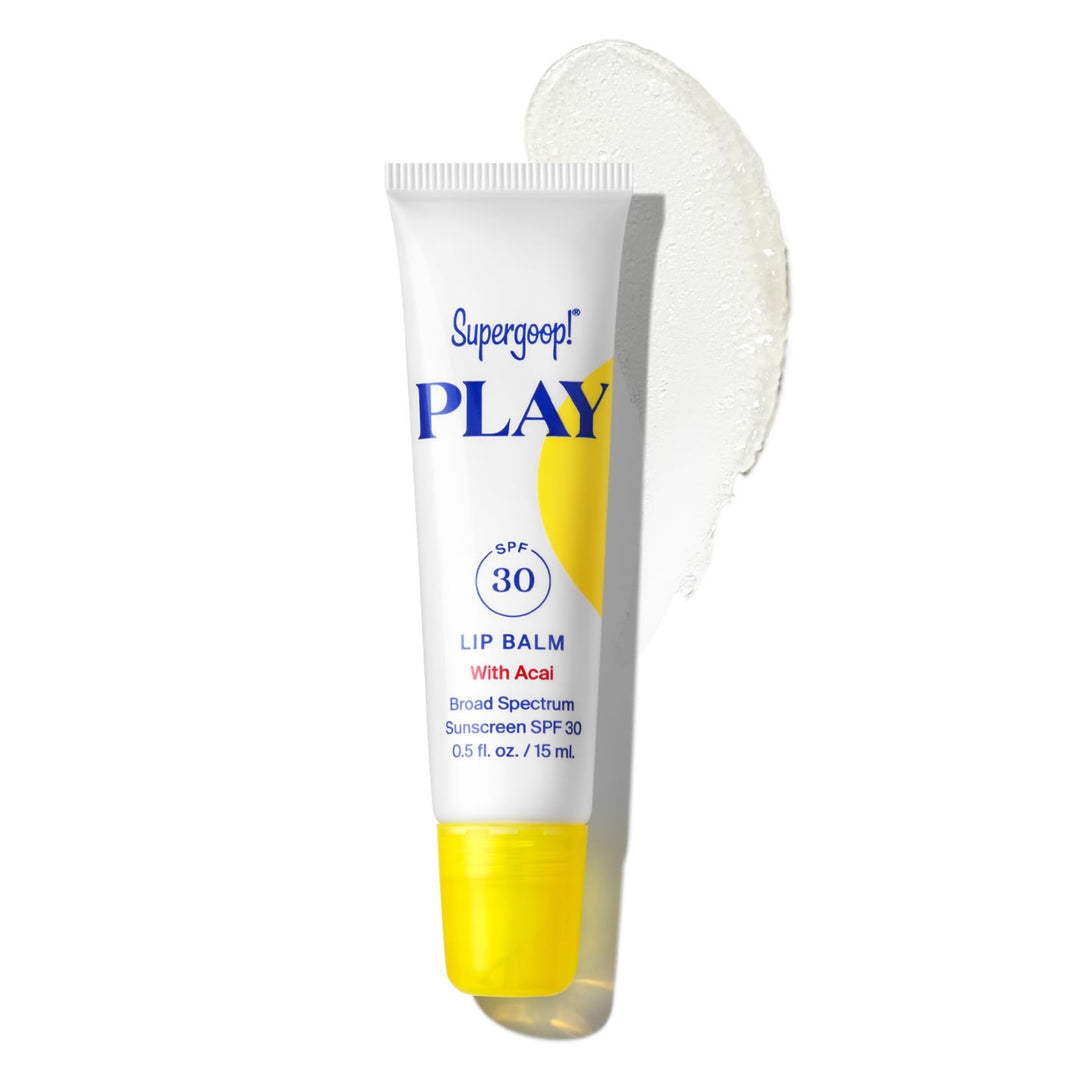PLAY Lip Balm with Acai, 0.5 fl oz - SPF 30 PA+++ Broad Spectrum Sunscreen - Hydrating Honey, Shea Butter & Sunflower Seed Oil - Clean Ingredients - Great for Active Days