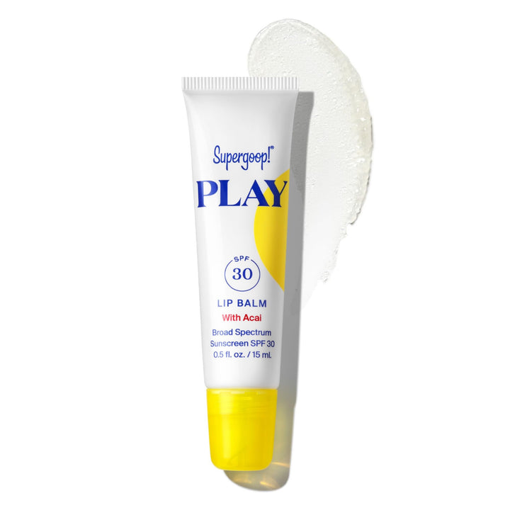 PLAY Lip Balm with Acai, 0.5 fl oz - SPF 30 PA+++ Broad Spectrum Sunscreen - Hydrating Honey, Shea Butter & Sunflower Seed Oil - Clean Ingredients - Great for Active Days