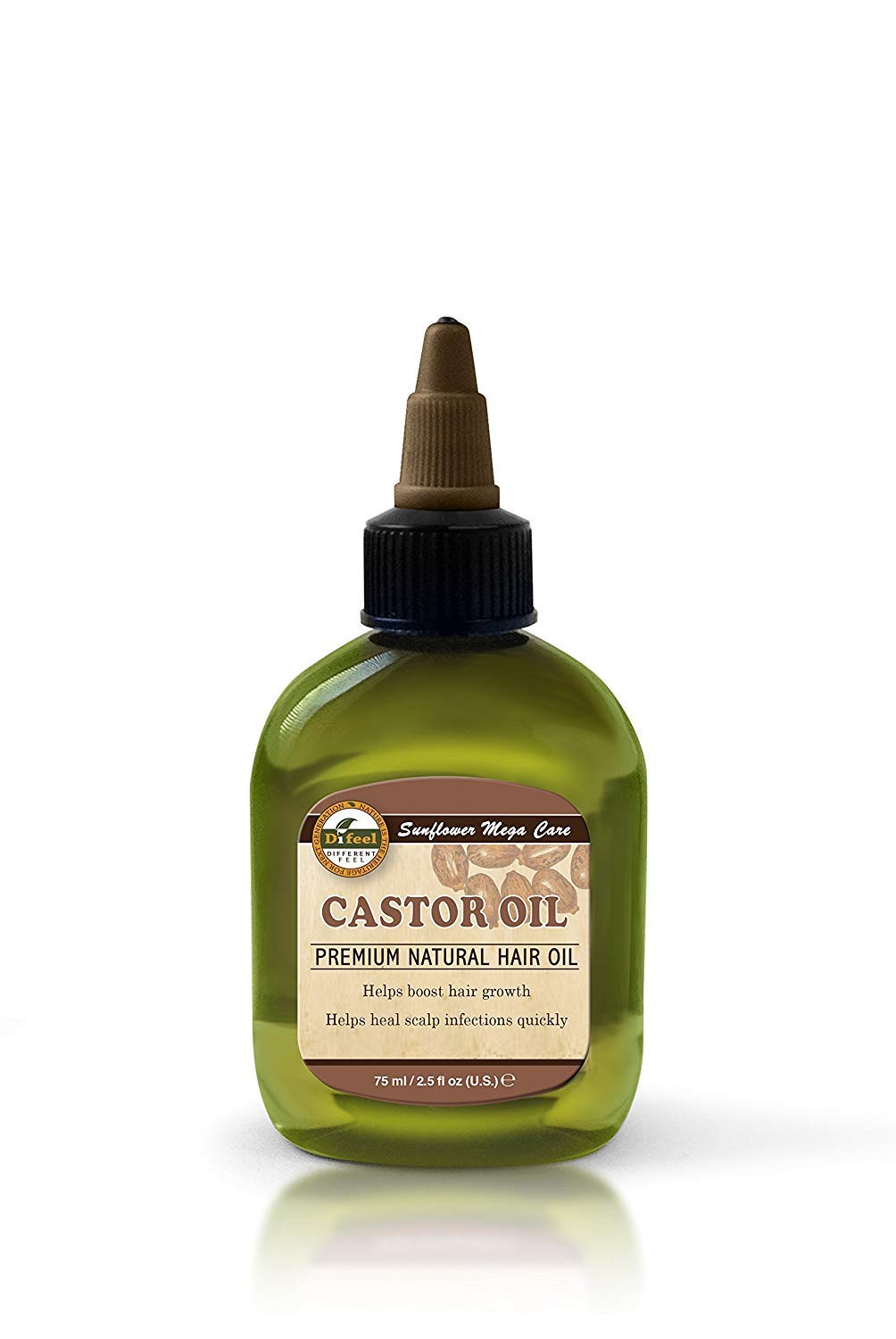 Hair Oil Castor 2.5 OZ - Pack Quantity: 1