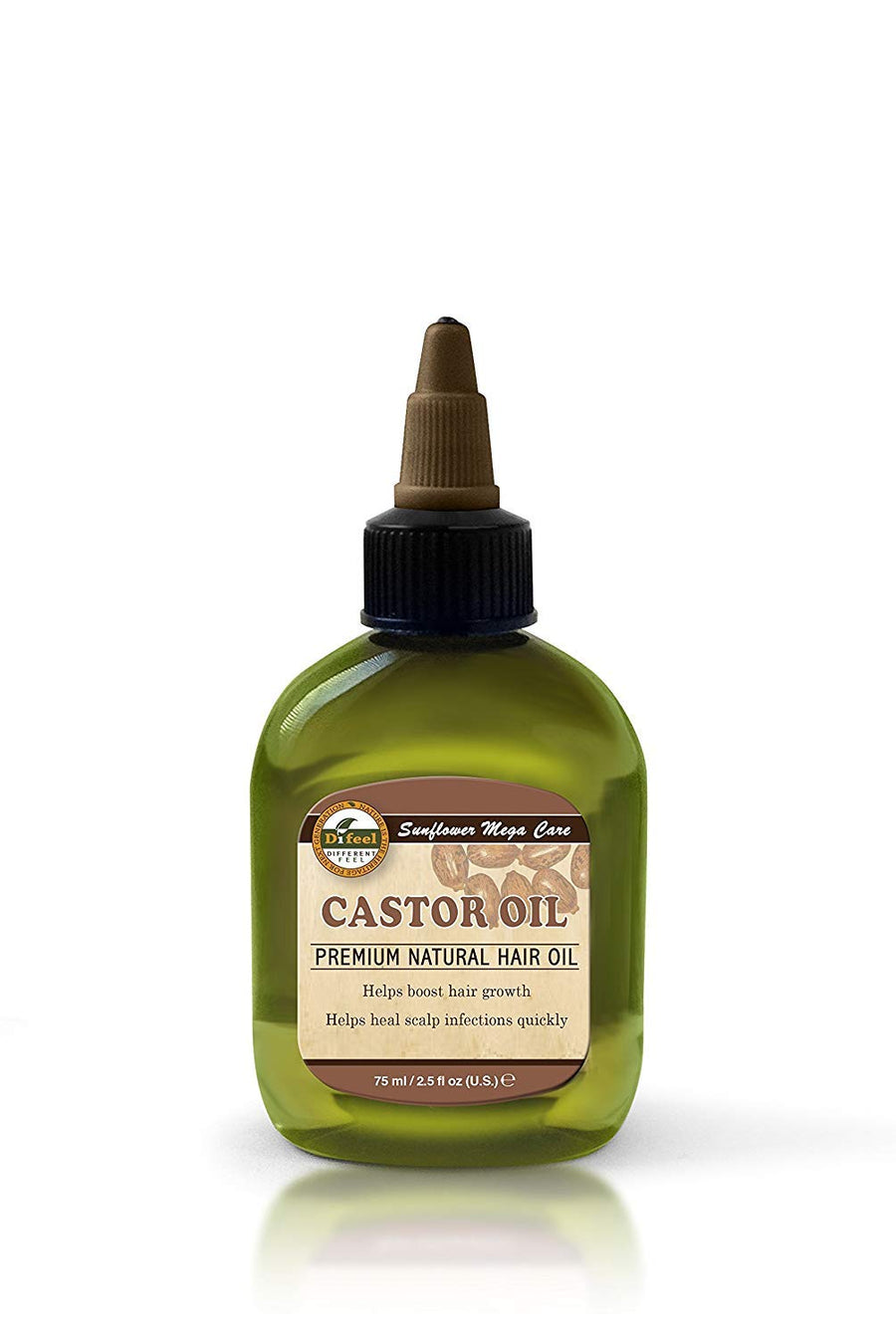 Hair Oil Castor 2.5 OZ - Pack Quantity: 1
