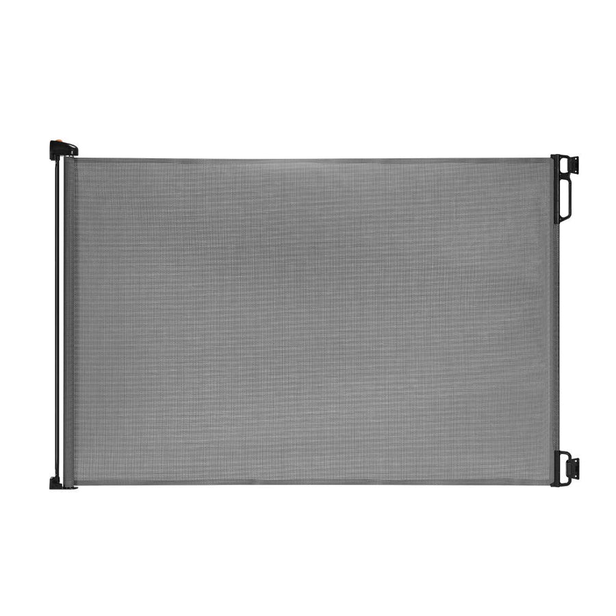 Extra Wide and Extra Tall Retractable Baby Gate Extends up to 71 Wide, 39.3 (100cm) Tall, Grey/Pet Retractable Gates for Stairs, Doorways, Hallways, Indoor and Outdoor