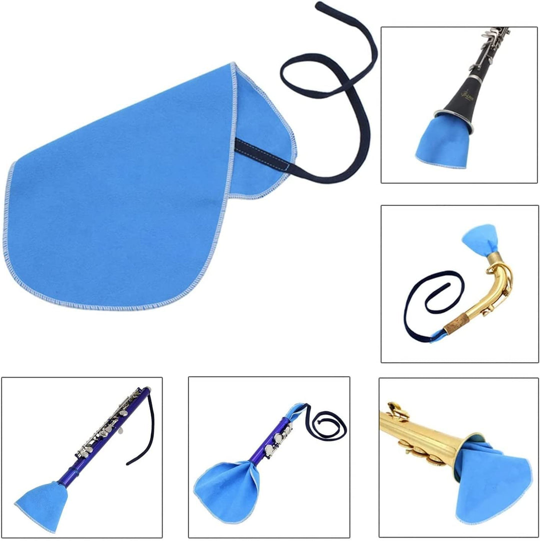 Saxophone Cleaning kit, Clarinet Cleaning Kit with Maintenance Kit,Cork Grease,Swab,Strap,Cleaning Cloth,Thumb Rest,Reed Case,Mouthpiece Brush and More