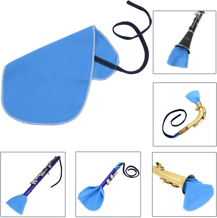 Saxophone Cleaning kit, Clarinet Cleaning Kit with Maintenance Kit,Cork Grease,Swab,Strap,Cleaning Cloth,Thumb Rest,Reed Case,Mouthpiece Brush and More
