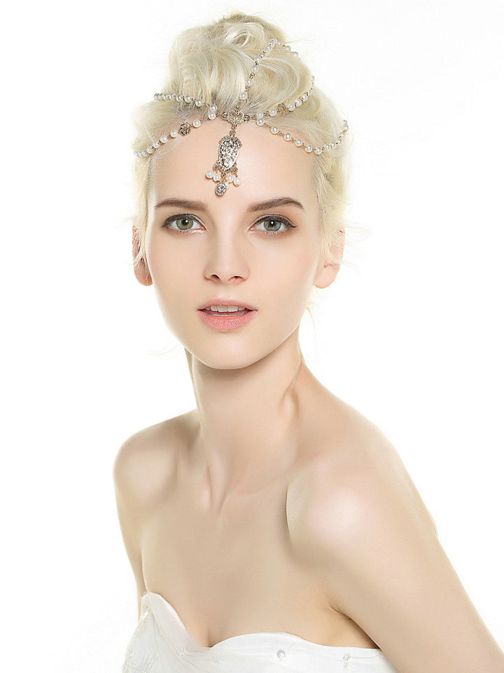 Alloy Headbands For Women Head Chain With Sequines (Bead)