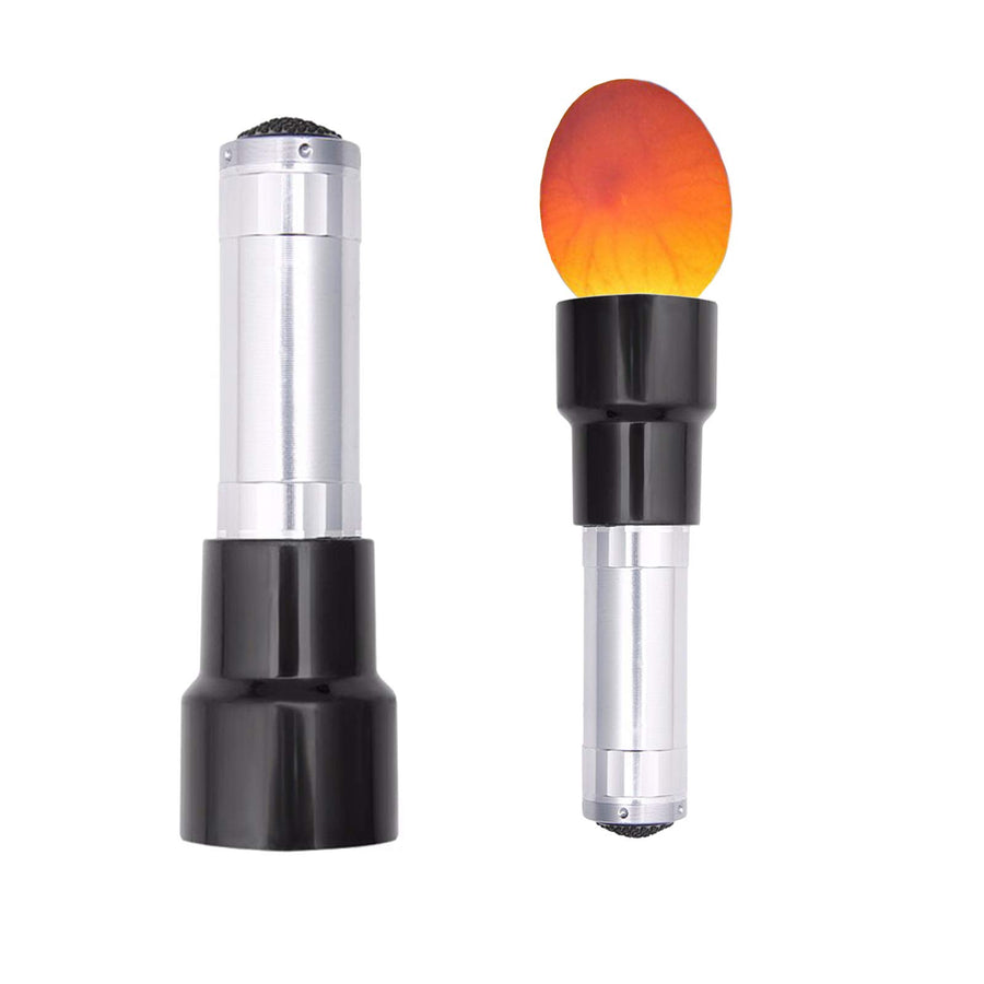 Light Egg Candler Tester Bright Cool LED Candling Lamp for All Chicken Dark Quail Duck Canary Pigeon Eggs. (red)