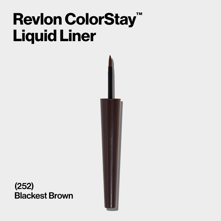 Revlon ColorStay Liquid Eyeliner, Black Brown