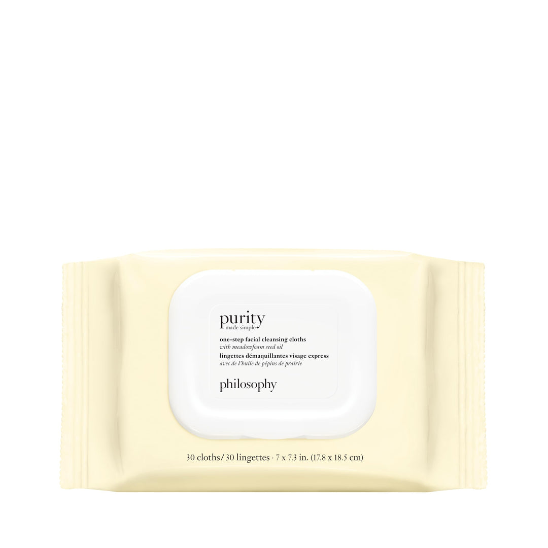 Philosophy Purity Made Simple Facial Cleansing Cloths, 30 Count