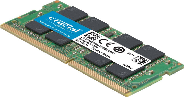 8GB Single DDR4 2666 MT/s (PC4-21300) SR X8 SODIMM 260-Pin Memory - CT8G4SFS8266