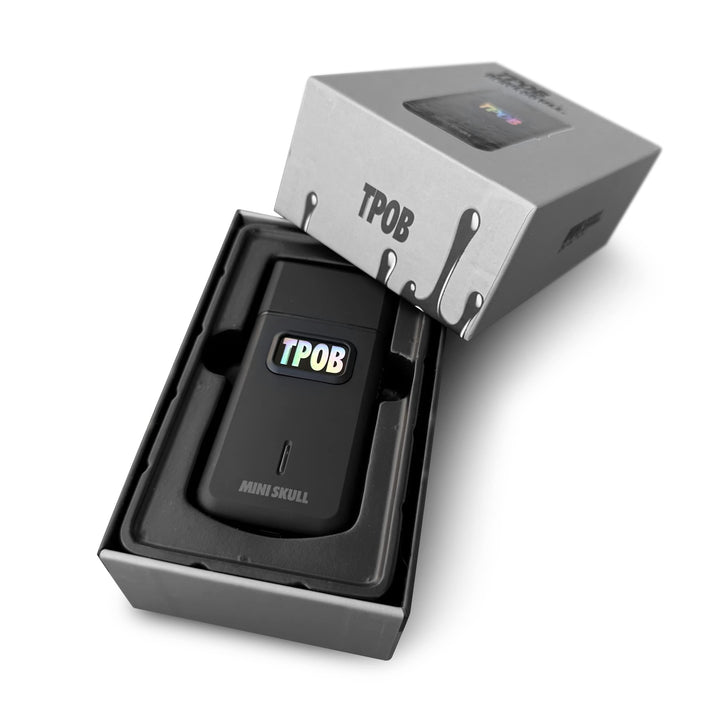 Mini Skull Single Shaver Compact Design That can fit in Your Pocket with a Turbo Charged Motor, Perfect for Both Professional and at-Home use (Black)