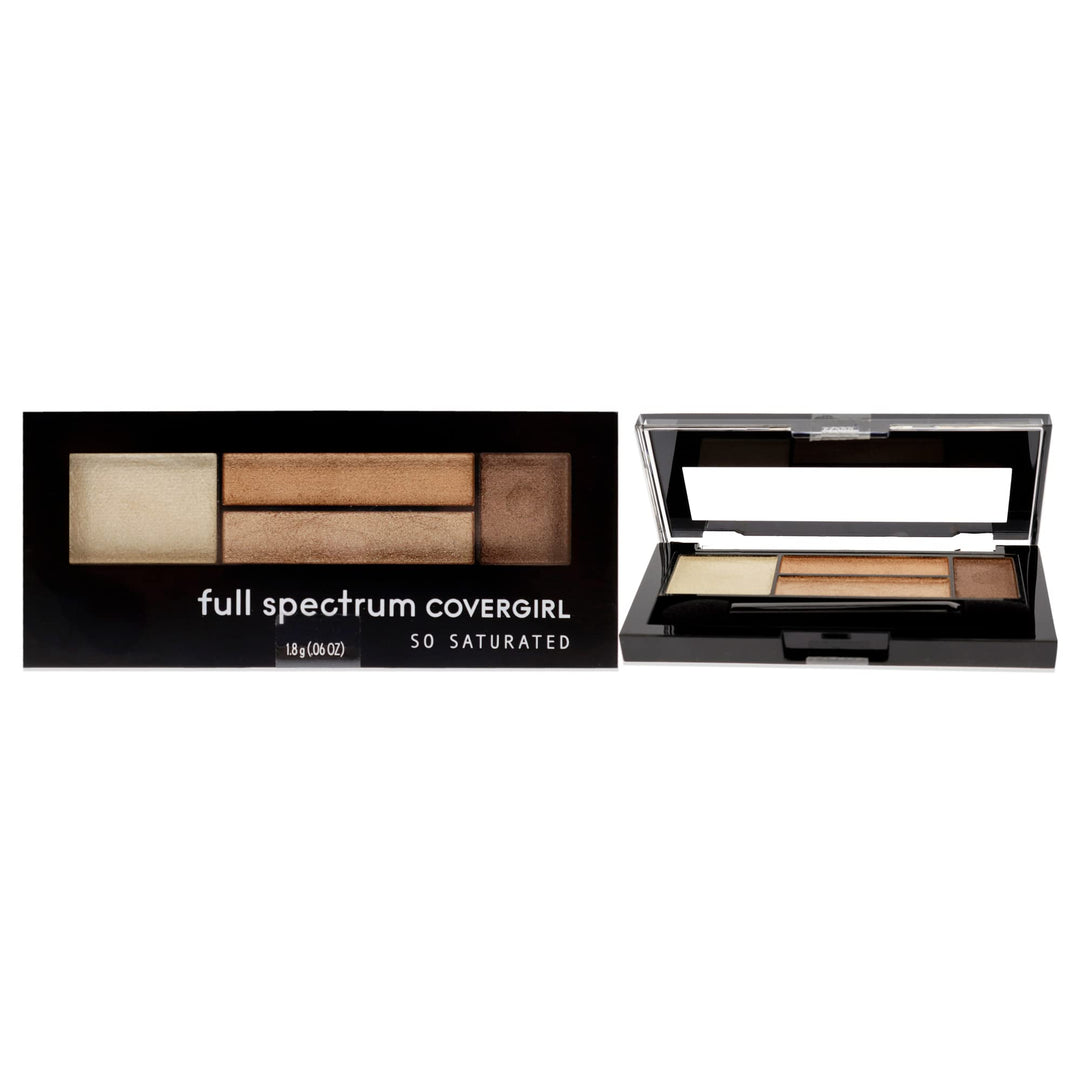 So Saturated Quad Palette, Steady, 0.06 Ounce