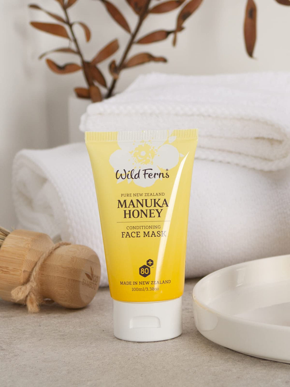 Manuka Honey Conditioning Face Mask, 99% Natural, 100 milliliters