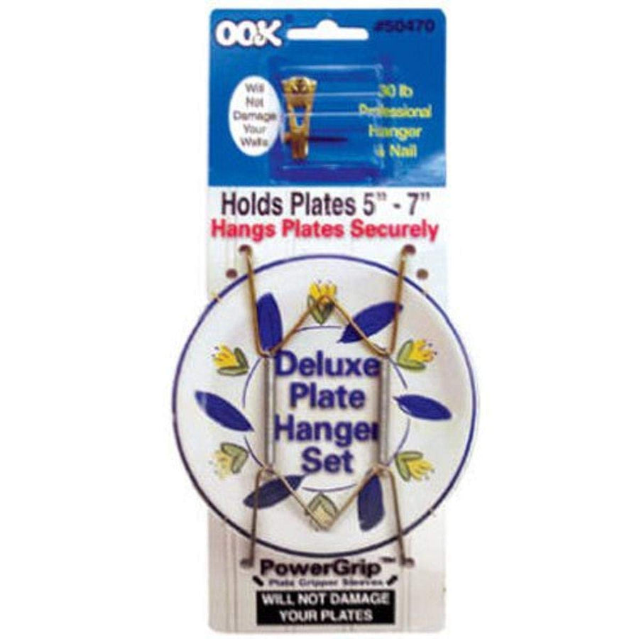 1 : OOK 50470 Deluxe Plate Hanger with Steel Pro Supports Up to 30 Pounds, 5-Inch to 7-Inch