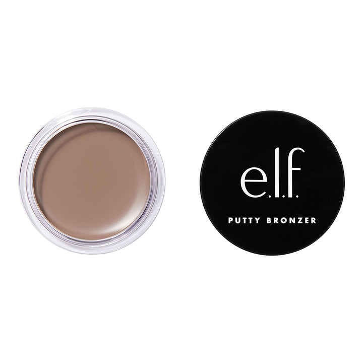 Putty Bronzer, Creamy & Highly Pigmented Formula, Creates a Long-Lasting Bronzed Glow, Infused with Argan Oil & Vitamin E, Feelin’ Shady, 0.35 Oz (10g)