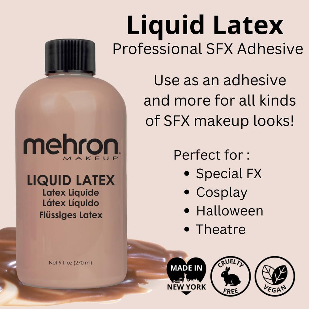 Makeup Liquid Latex (9 oz) (Dark Flesh)