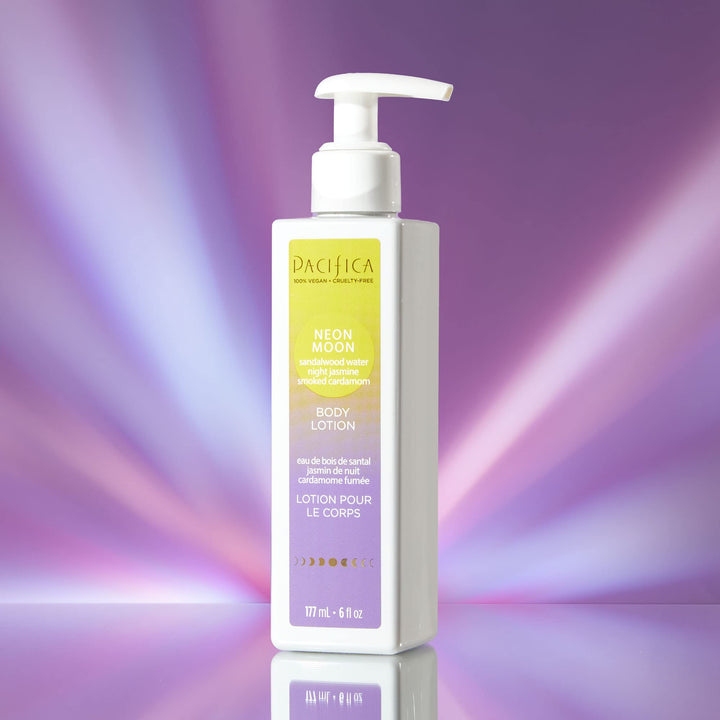 Beauty | Neon Moon Body and Hand Lotion | Lightweight, Hydrating |Nourishing Shea Butter + Sunflower Oil | Non-Greasy | Moisturizer for Dry Skin | Vegan + Cruelty Free