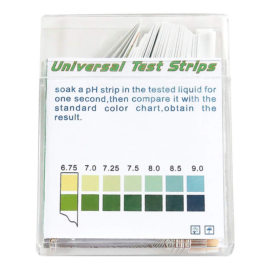 pH Test Strips Testing Alkaline and Acid Levels in The Body pH Level Tests