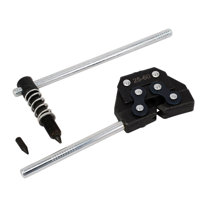 Roller Chain Breaker Detacher Cutter Splitter Tool for # 25 35 41 40 50 60 415H 428H 520 530 Roller Chains Fit for Motorcycle Bicycle Go Kart ATV Chains Replacing