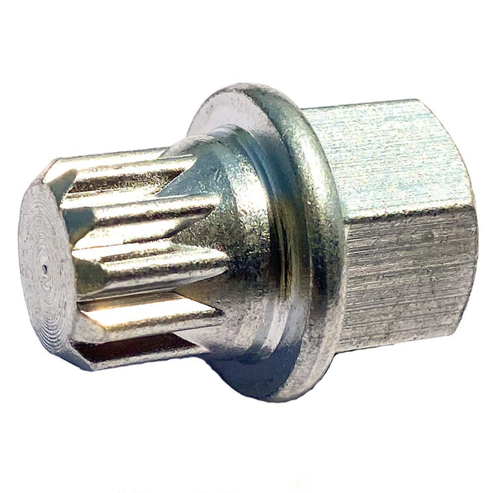 11 Splines Anti-Theft Wheel Lock Nut Key Adapter 8D0601139F001 Compatible with ABC 11 Teeth (Pointy) 1997-2007 VW Bettle Bora Golf Jetta Passat Audi A4 A6 S6 A8 TT SEAT Skoda