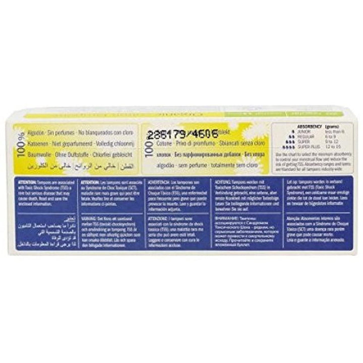 Organic Regular Tampons 20 ct ( Multi-Pack)