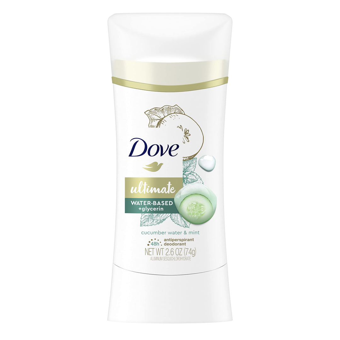 Ultimate Antiperspirant Deodorant Stick Cucumber Water and Mint 2.6 oz