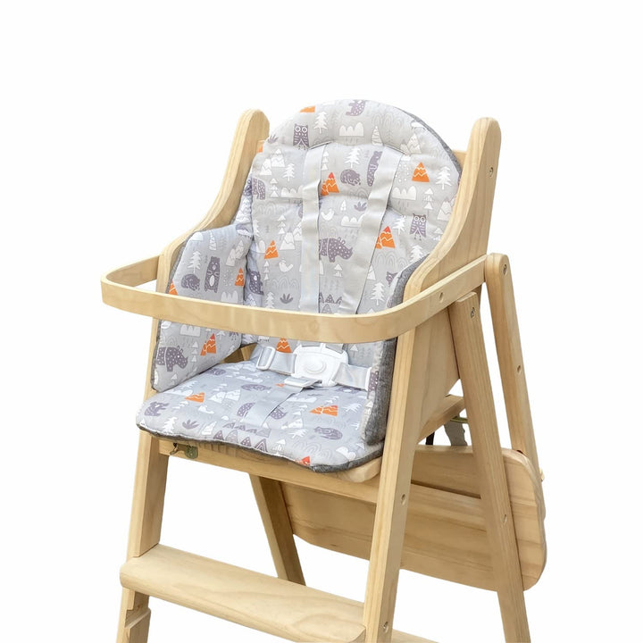 Highchair Cushion Insert Baby High Chair Cover Pad Chair Seat Cushion Liner Mat Padding Wooden Highchair Protection Pad