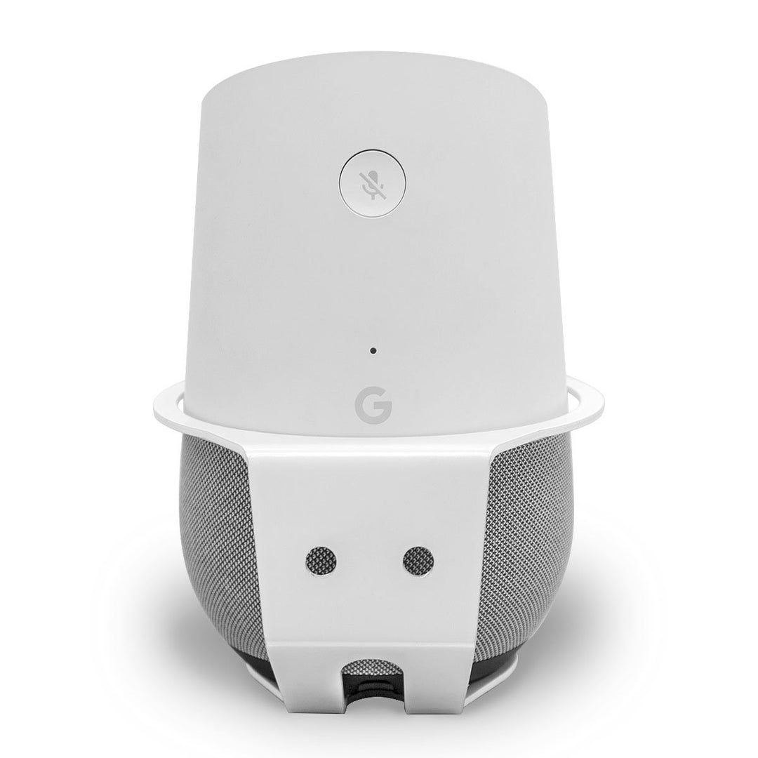 Google Home Wall Mount, Sturdy Metal Made Mount Stand Holder for Google Home.(White)