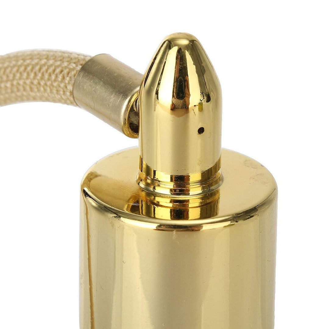 Pro 3 ounce Perfume Atomizer Vintage Style Perfume Bottle Gold Long Spray Tassels Atomizer Pump Refillable Glass Bottles Makeup Tool perfume bottles + 2Pcs Canned Funnel