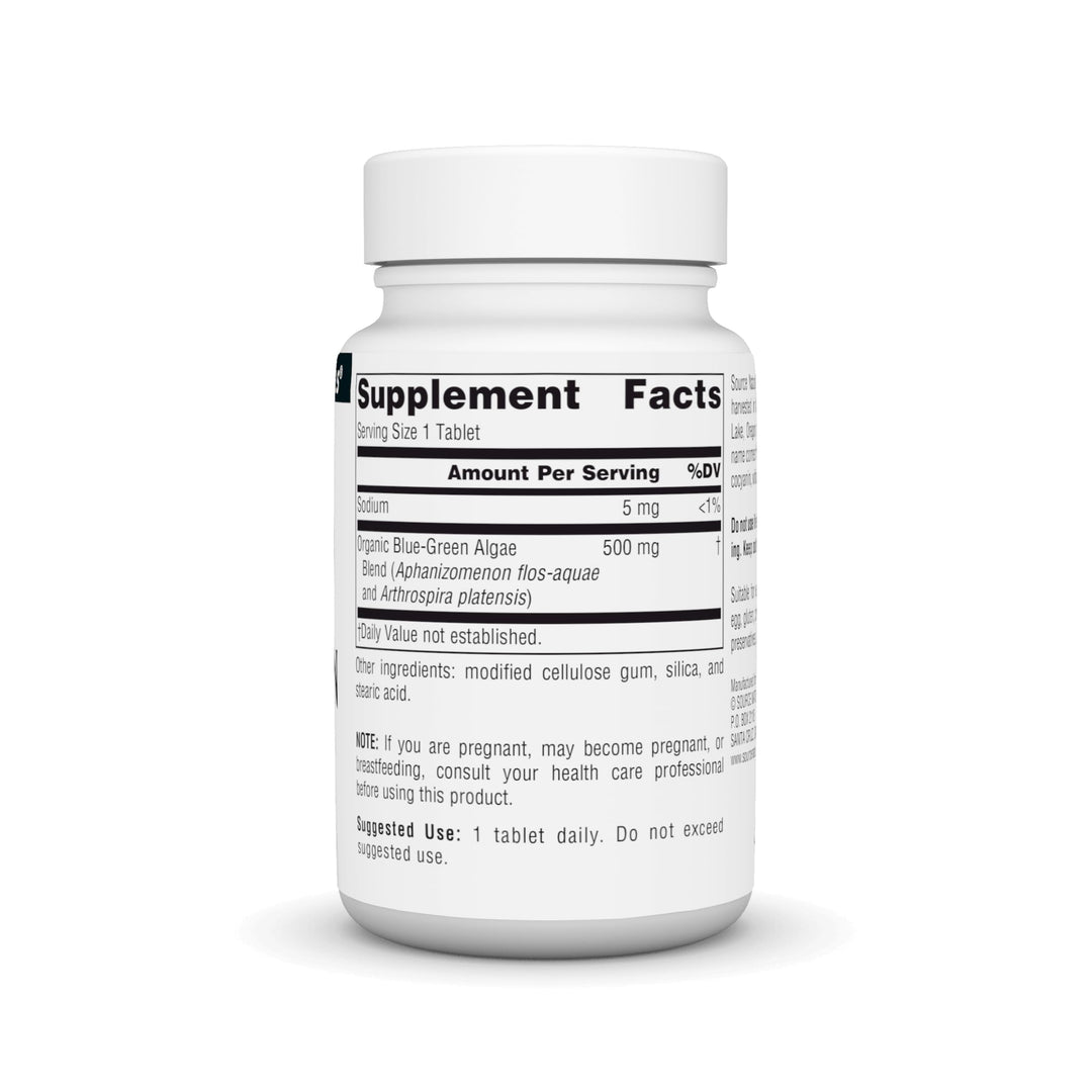 Blue-Green Algae from Klamath Lake* - 500 mg - 50 Tablets