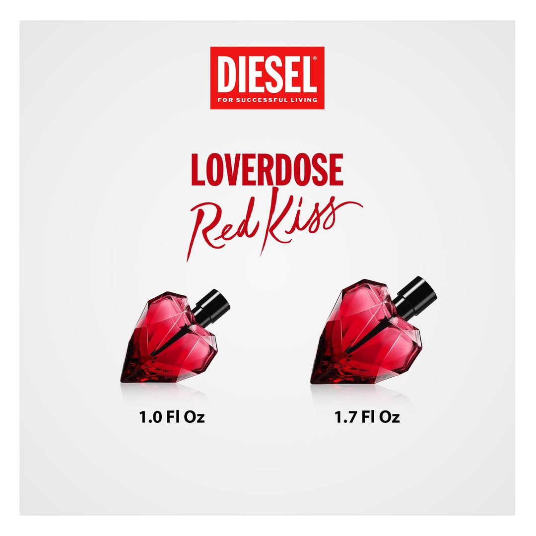 Loverdose Red Kiss Eau de Parfum Spray Perfume for Women, 1.7 Fl. Oz.