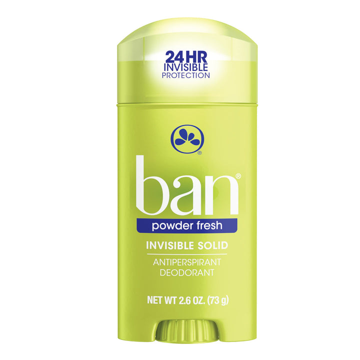 Antiperspirant Deodorant, Invisible Solid, Powder Fresh, 2.6-Ounce Bottles (Pack of 6)