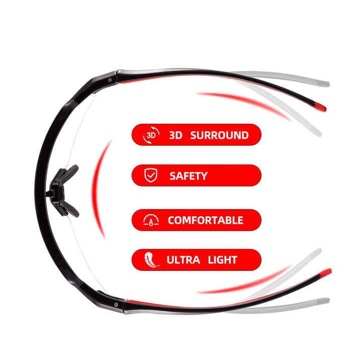 Photochromic Sports Sunglasses for Men Women Cycling UV Protection
