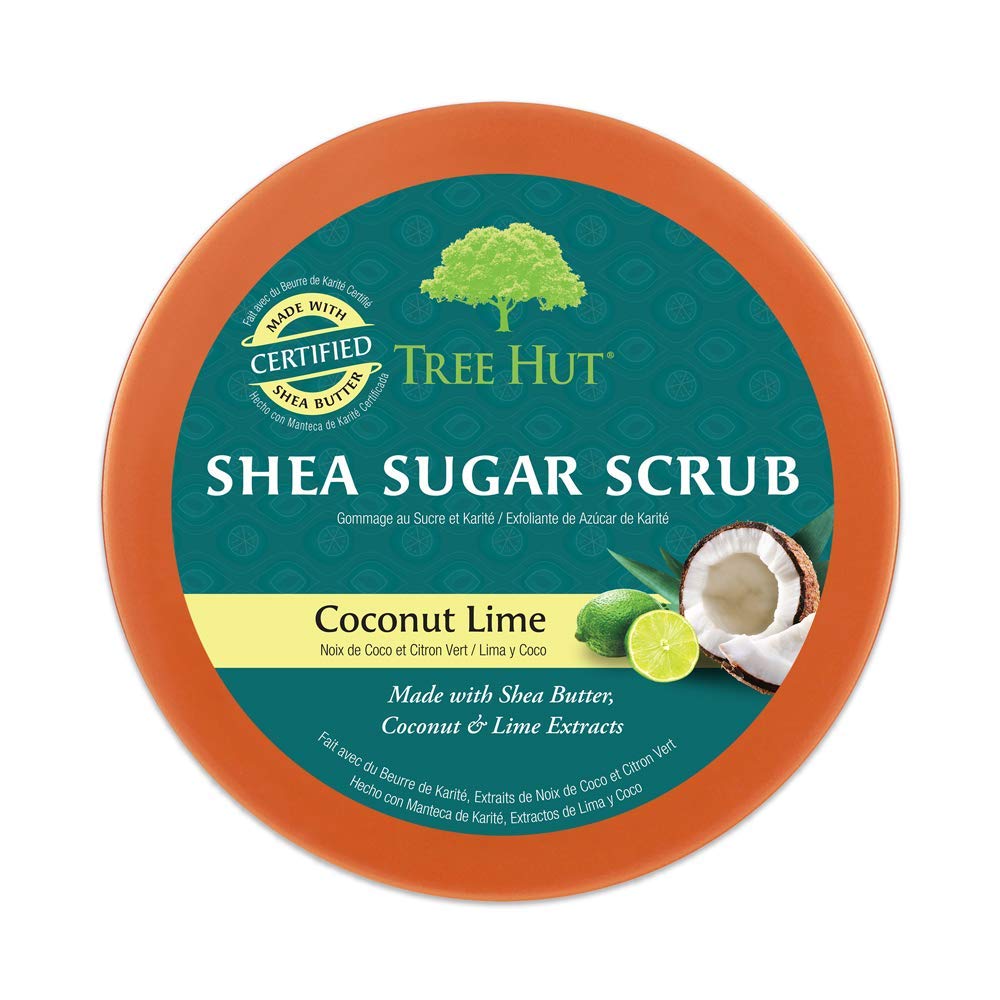 Shea Sugar Scrub, Coconut Lime, 18 Ounce (Pack of 3)