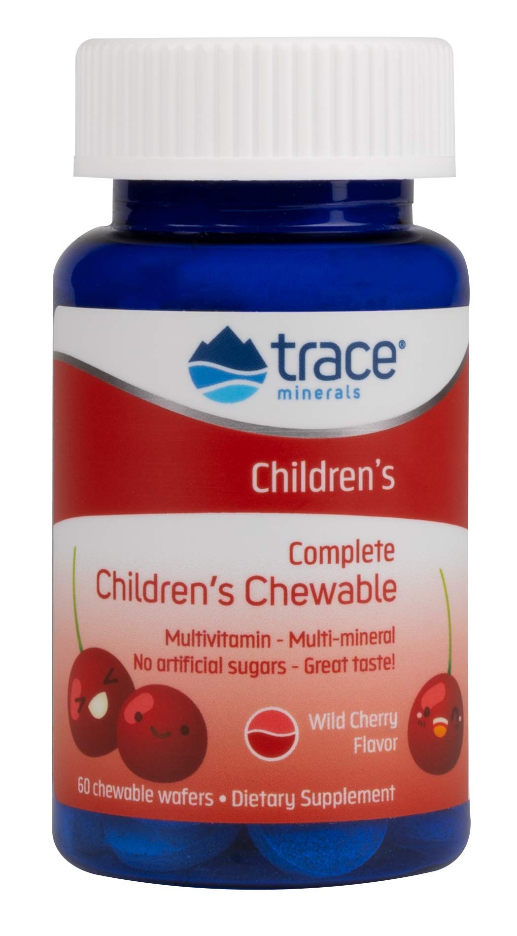 Complete Children's Chewable - Gluten-Free Multivitamin for Kids - Chewable Multivitamin Supplement to Support Health & Development - 60 Chewable Wafers (30 Servings)