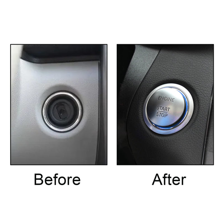 Keyless Engine Go Start Stop Push Button, Keyless easy Push Ignition Switch Compatible with Mercedes-Benz ML,GL,R,S,E,C Class 2215450714,CL550,ML350,GLK350,E350,S550,B180,C180,C200,C300,E200, I