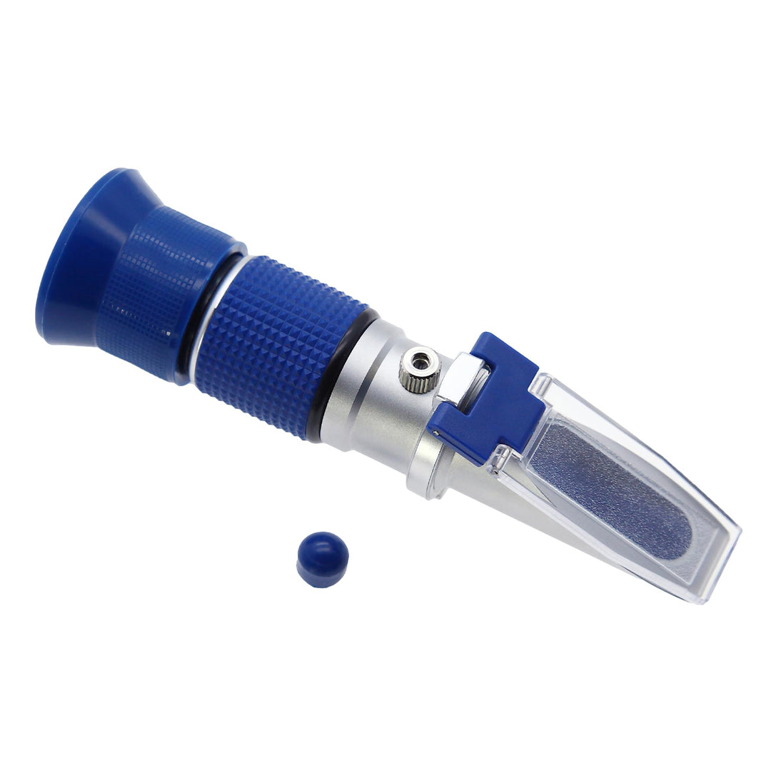 Hand Held DEF AdBlue Refractometer Tester for Urea Concentration in Diesel Exhaust Fluid Aqueous Urea Solution with ATC Automatic Temperature Compensation Measuring Range 0-40% (Copper) 001