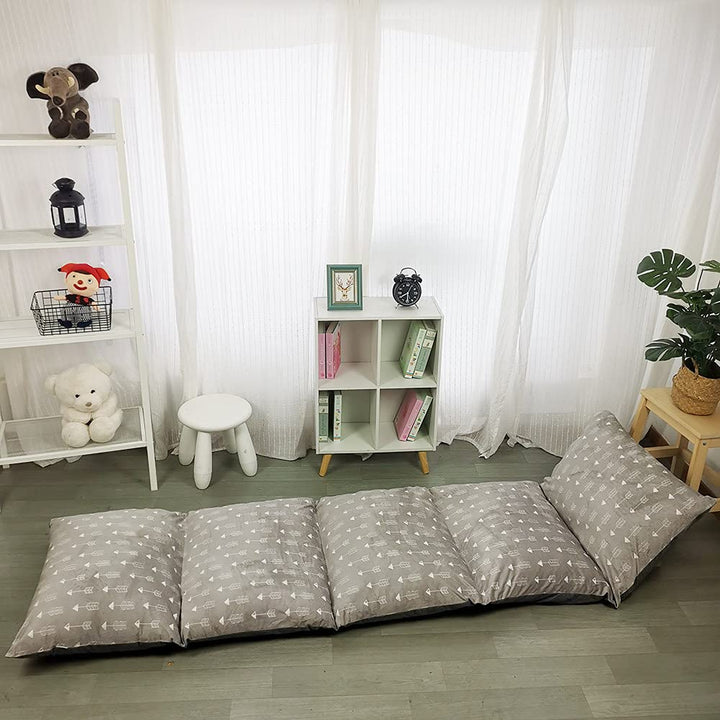 Floor Lounger Pillow casing for boy Girl, Soft Minky Plush, Cover/Sleeve Only! Perfect Reading and Watching TV Cushion - Excellent for Sleepovers, Queen Size;