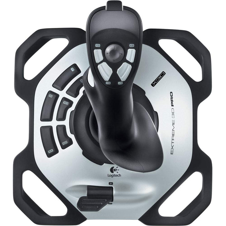 Extreme 3D Pro USB Joystick for Windows - Black/Silver