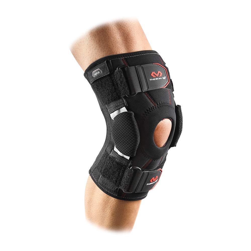 Knee Brace with Side Hinges. Maximum Knee Support & Compression for Stability & Recovery Aid, Patella Tendon Support, Tendonitis Pain Relief, Ligament Support, Hyperextension. Men & Women